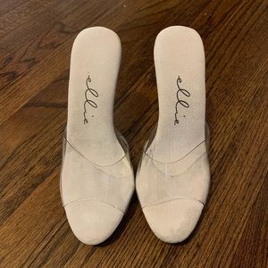 Clear Slide Heels